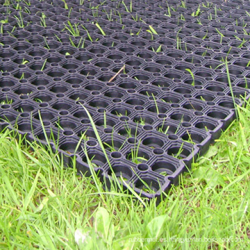 22mm antideslizante campo de juegos al aire libre estera de goma de protección hierba
